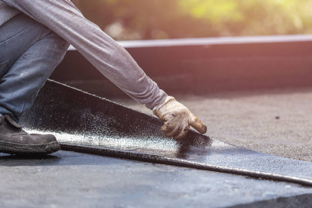 Professional Emergency Waterproofing technician working in Albany, MN